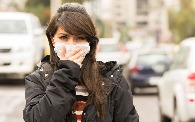 آلودگی هوا و کاهش ایمنی بدن