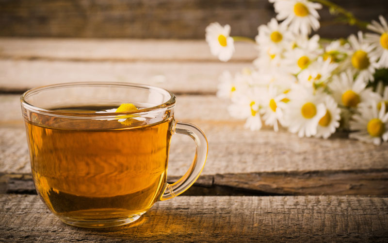 افزایش کیفیت خواب با چای بابونه