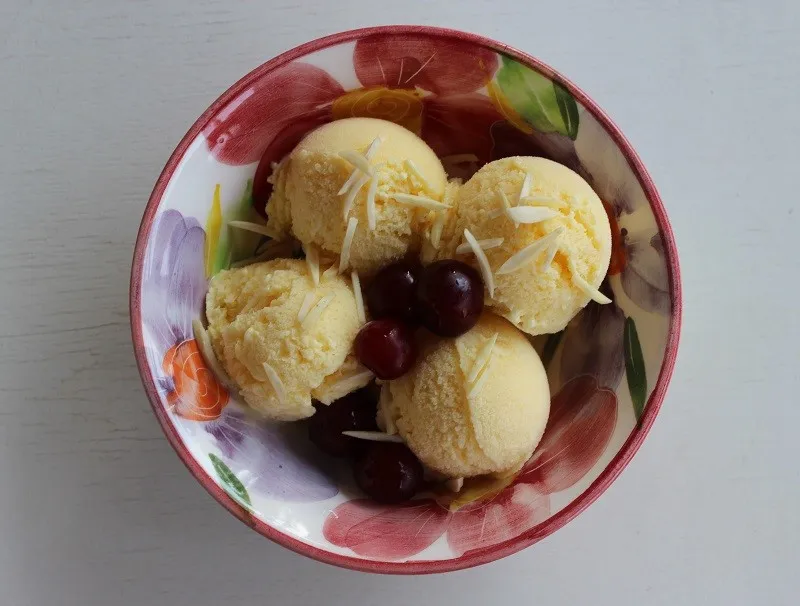 بستنی میوه ای خانگی